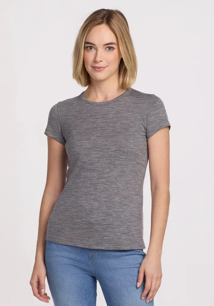 Women's Merino Wool Tee Shirts – Ultra-Soft & Breathable – Woolx