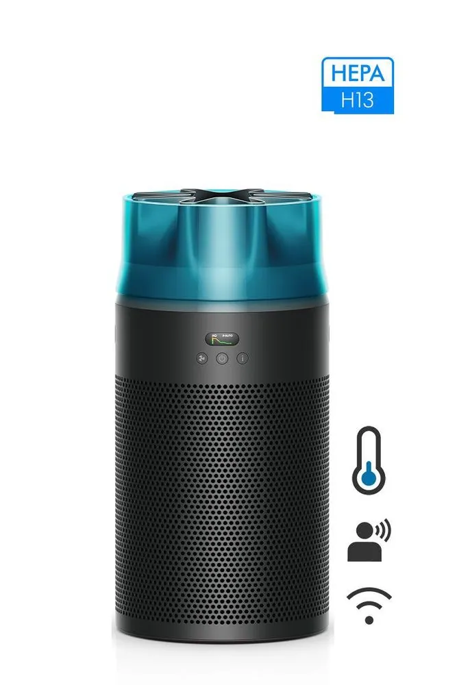 HushJet™ Purifier Compact (Black/Teal) | Dyson Australia