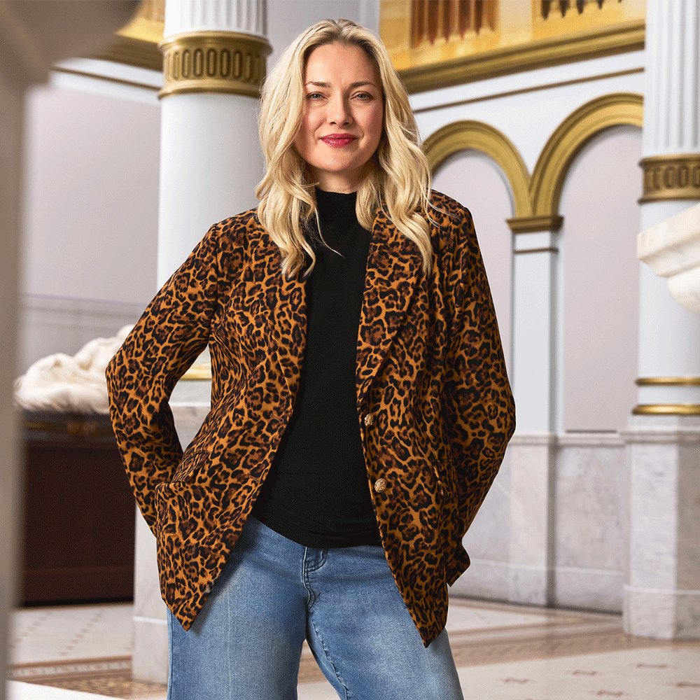 Denim & Co. Quilted Sweater Mix Snap-Front Jacket - QVC.com